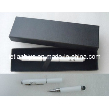 Multifunction Pen with Touch for iPhone, Laser and LED Light (LT-C415)